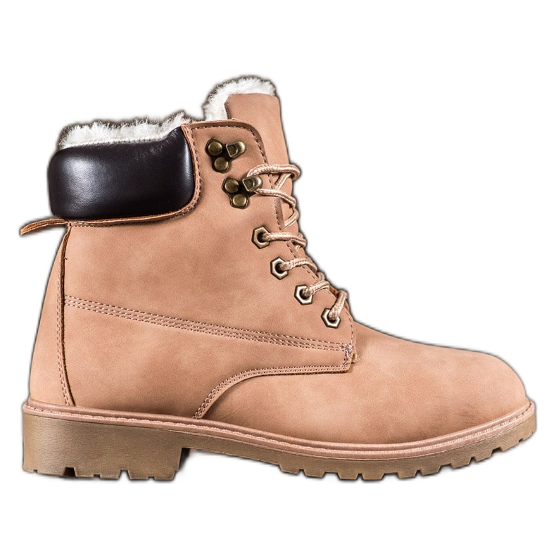 Super Me Warme Trapper braun