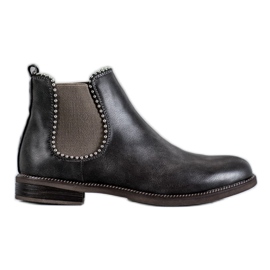 SDS Chelsea-Boots mit Jets grau