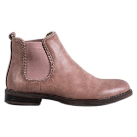 SDS Chelsea-Boots mit Jets rosa