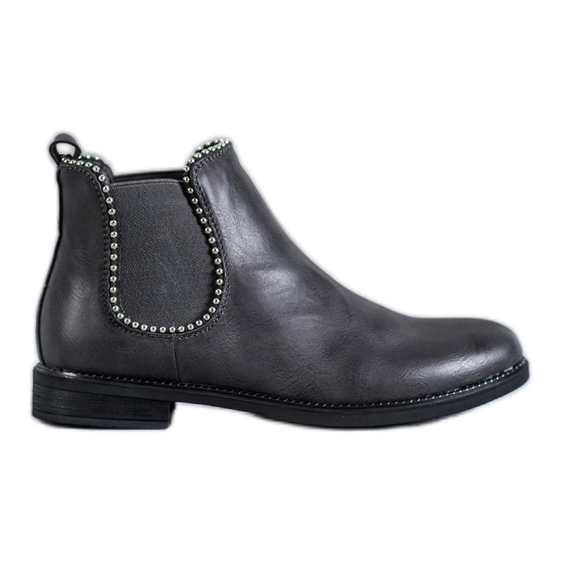 SDS Chelsea-Boots mit Jets grau
