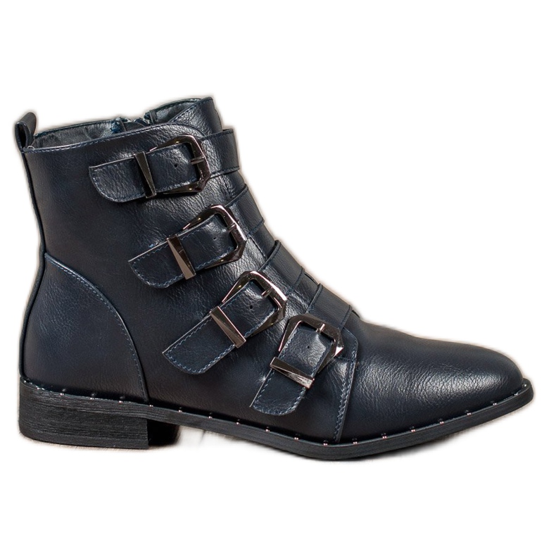 Cm Paris Stiefel mit Schnallen blau