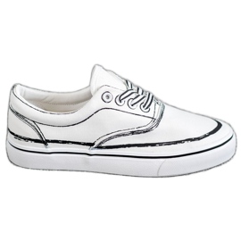 Bestelle Modische Turnschuhe weiß