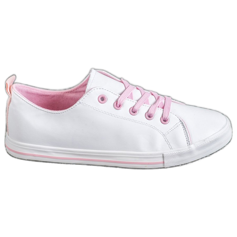 SHELOVET Bequeme Sneaker weiß