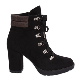 Schwarze High Heels 8992 Schwarz