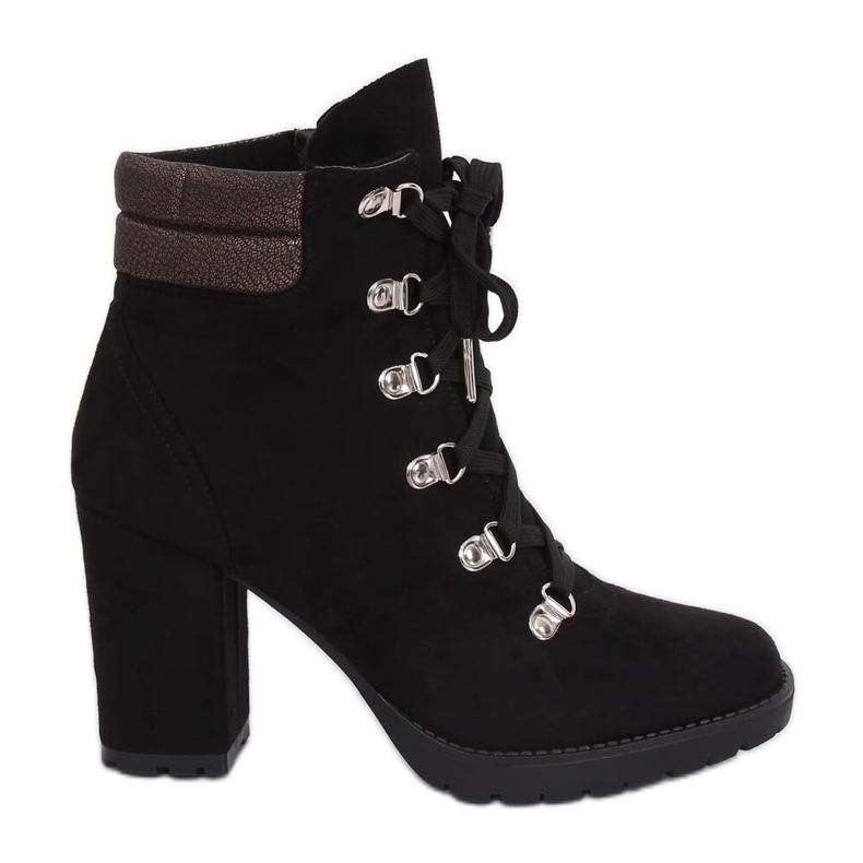 Schwarze High Heels 8992 Schwarz