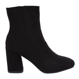 Schwarz 3486 Schwarze High Heels