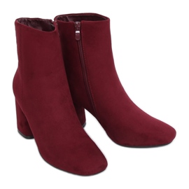 Maroon 3486 Weinrote High Heels