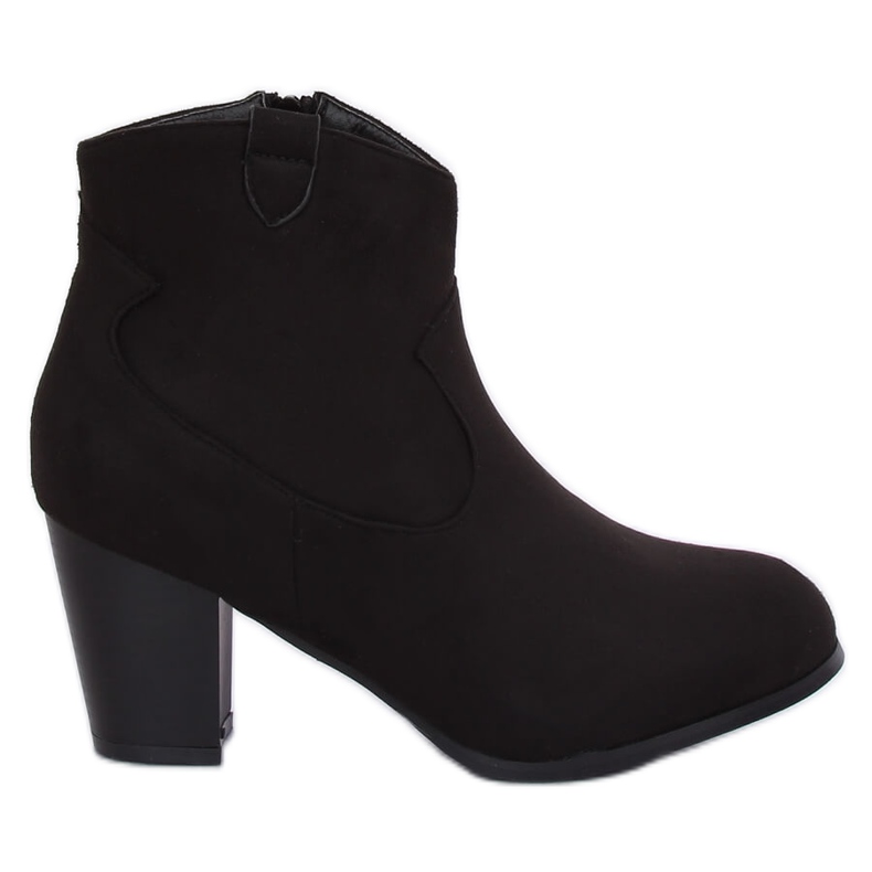 Schwarze Cowboystiefel F166-5 Schwarz