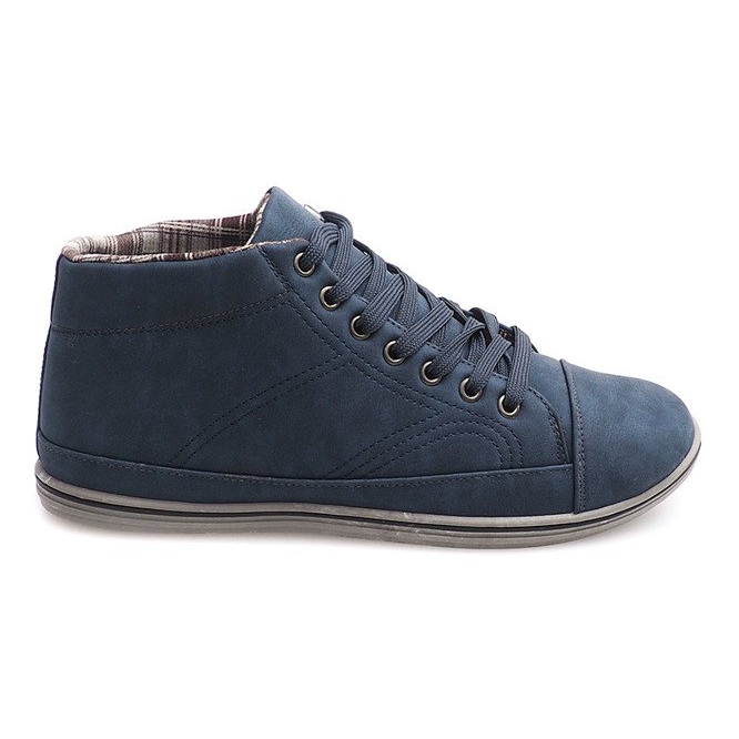 Modische hohe Sneakers TL364 Marineblau navy blau