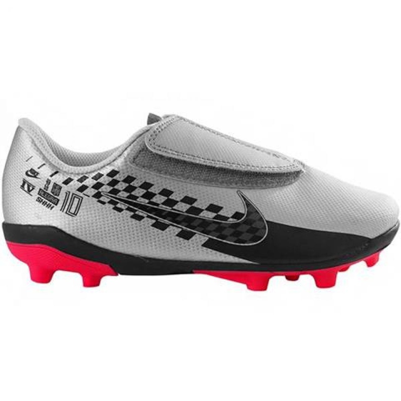 Nike Mercurial Vapor 13 Club Neymar Mg PS (V) Jr AT8164-006 Fußballschuhe schwarz grau