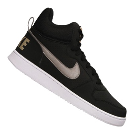 Nike Court Borough Mid M 838938-005 Schuh schwarz