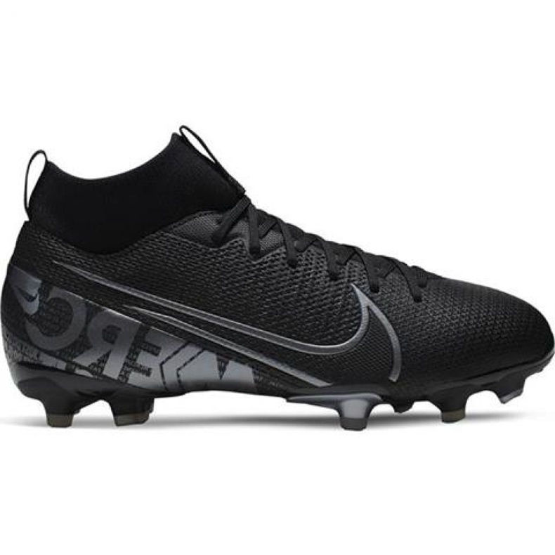 Nike Mercurial Superfly 7 Academy FG / MG Jr AT8120-001 Fußballschuh schwarz schwarz