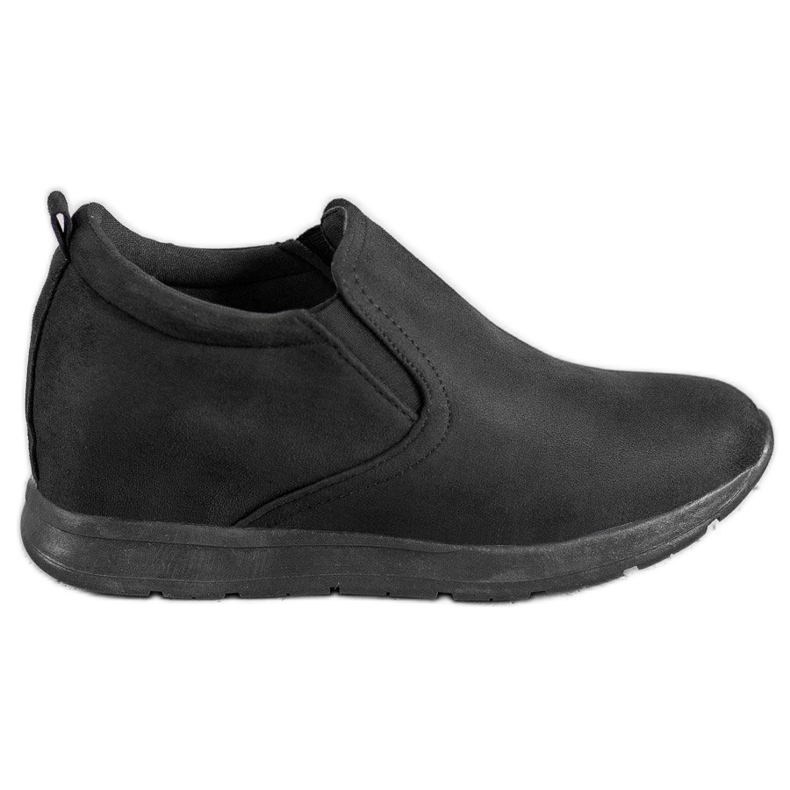 Sport Slip-On-Schuhe für Damen schwarz