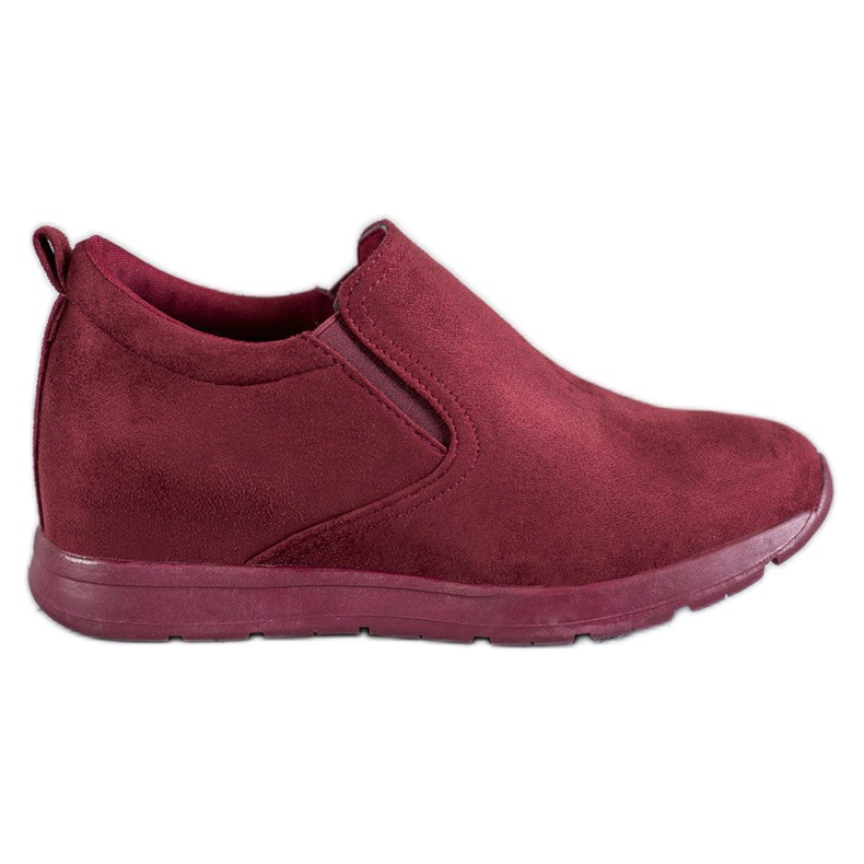 Sport Slip-On-Schuhe für Damen rot
