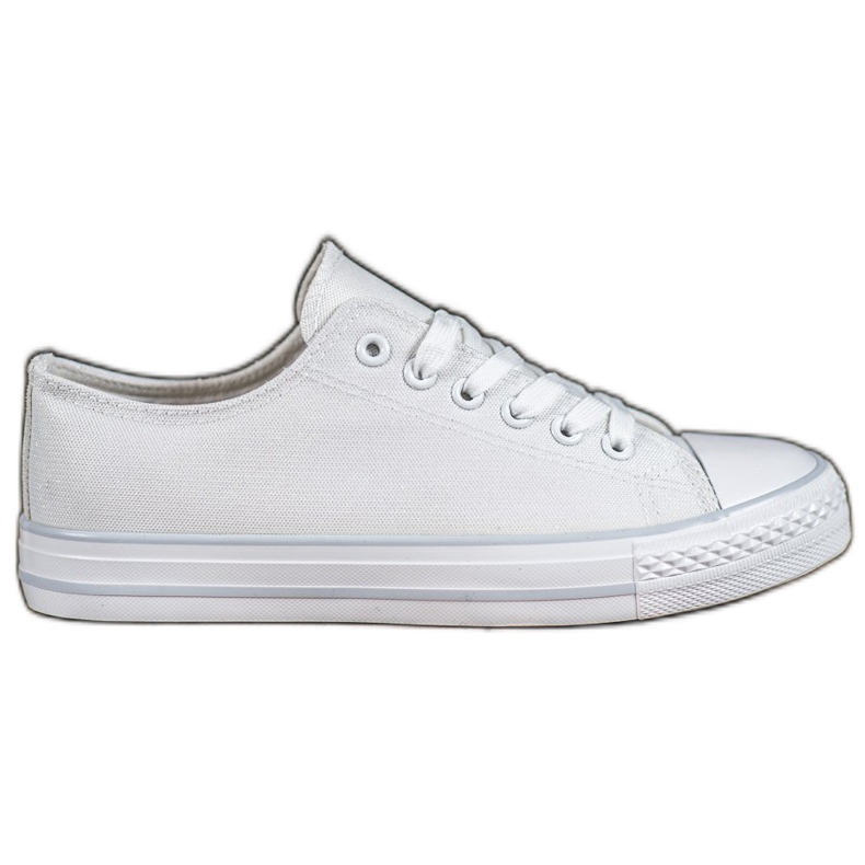 SHELOVET Weiße Turnschuhe