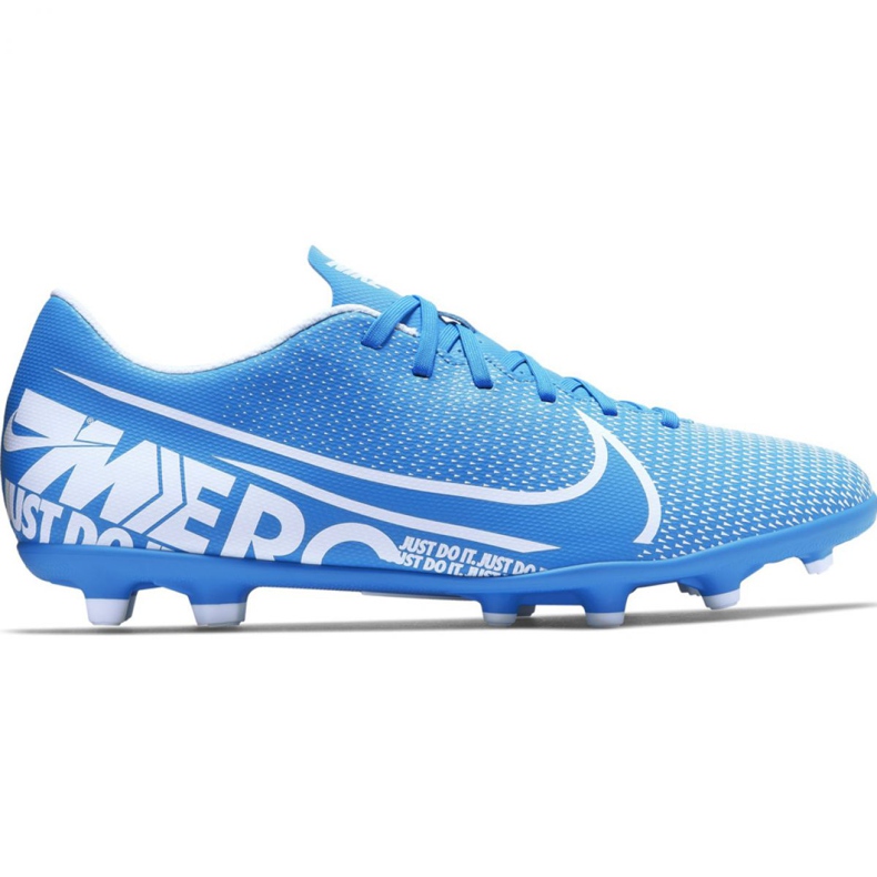 Nike Mercurial Vapor 13 Club FG / MG M AT7968-414 Fußballschuhe blau blau