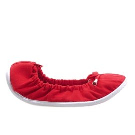 Klassische Ballerinas VB1 Rot