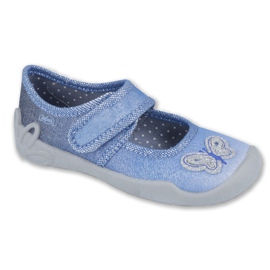 Befado Kinderschuhe 123X035 blau