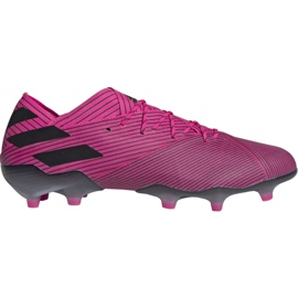 Adidas Nemeziz 19.1 Fg M F34407 Fußballschuhe rosa rosa