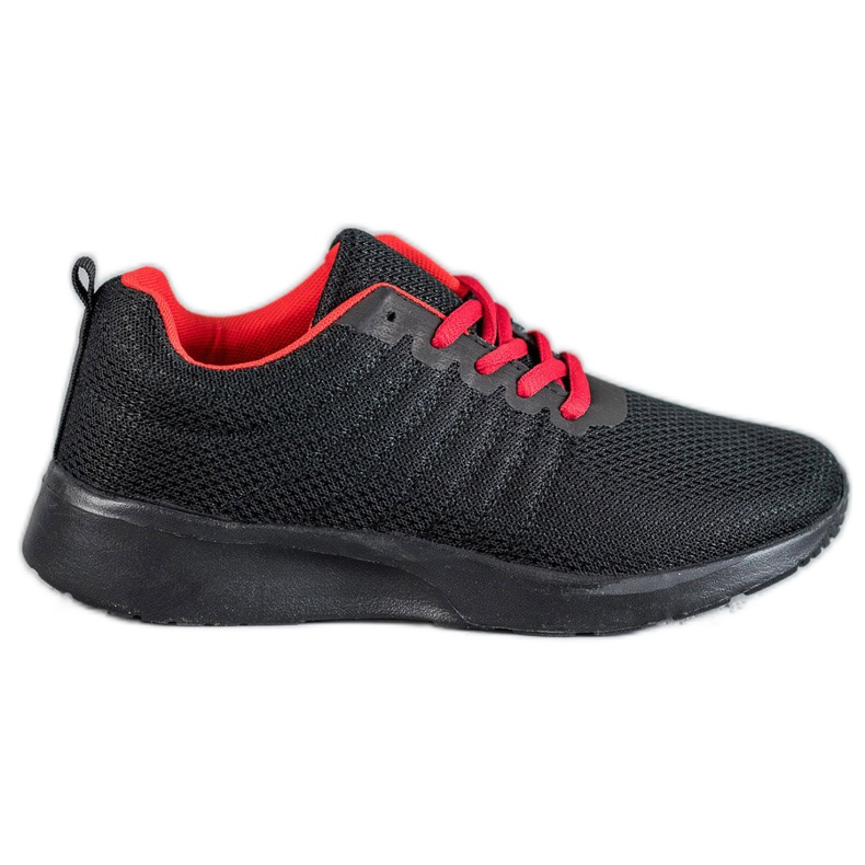 SHELOVET Schwarze Sportschuhe