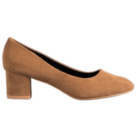 Nio Nio Klassische braune Pumps