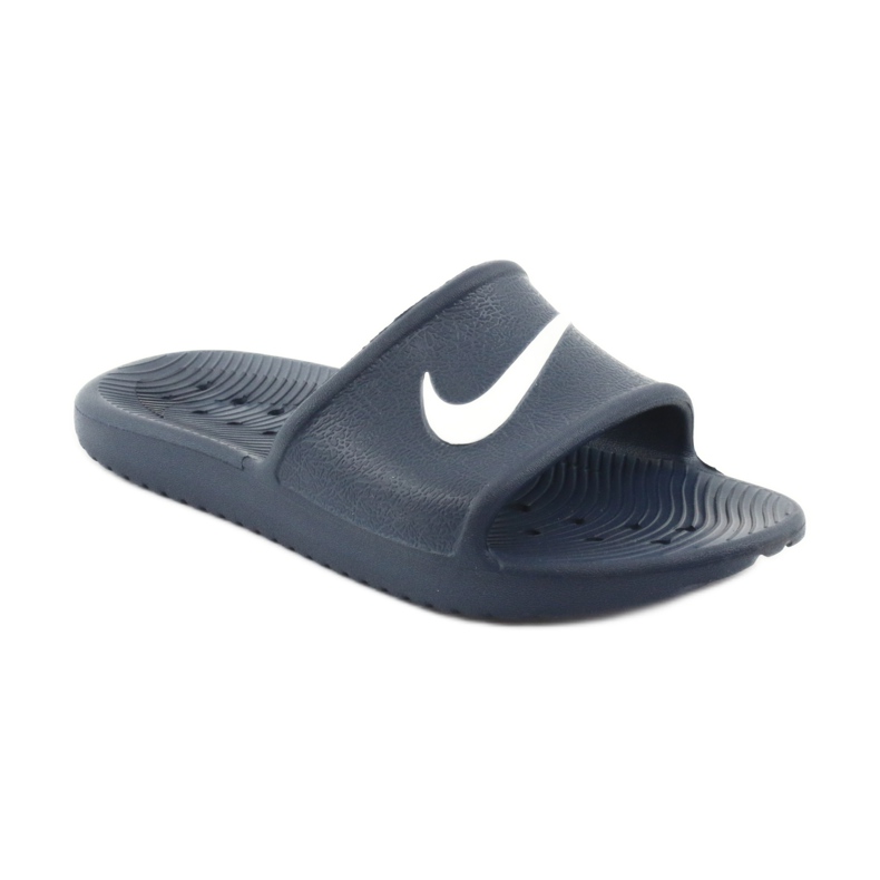 Nike Kawa Shower 832528 400 Hausschuhe weiß navy blau