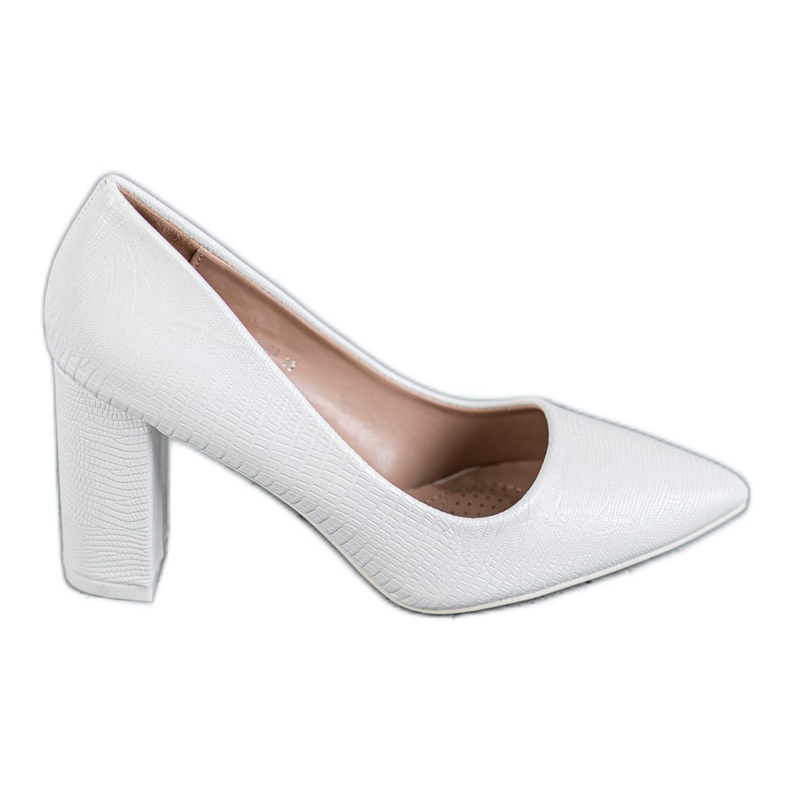 Diamantique Weiße Pumps