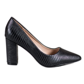 Diamantique Schwarze Pumps