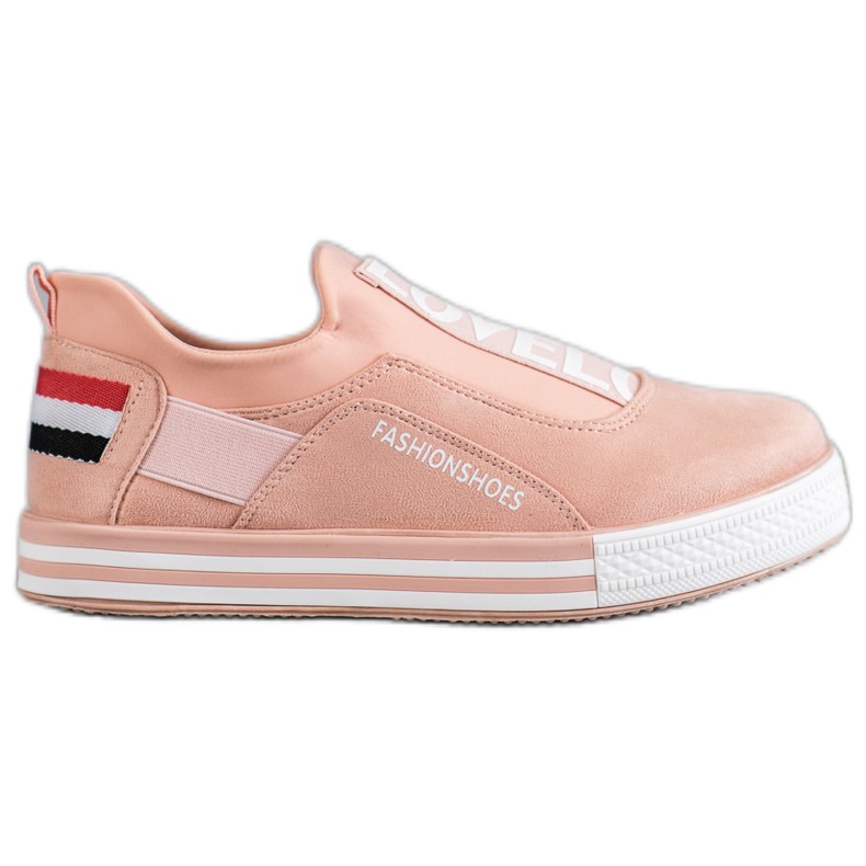 SHELOVET Lovelo Slip-On-Sneakers rosa
