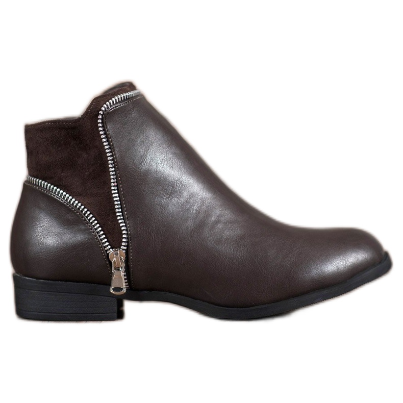 Anesia Paris Braune Damenstiefel
