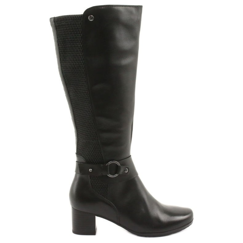 Caprice Stretchstiefel, Weite XL 25526 schwarz