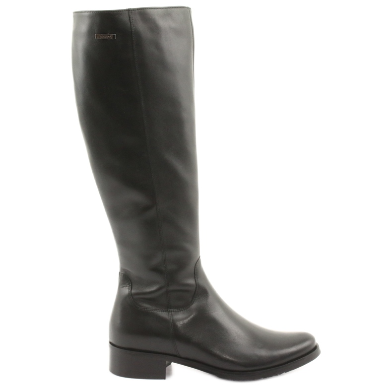 Arka Schwarze Stiefel, schwarze Stiefel 7447