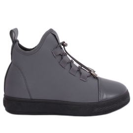 Graue XY-35 Grau isolierte Neopren-Sneakers