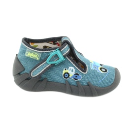 Befado Kinderschuhe 110P355 mehrfarbig blau grau