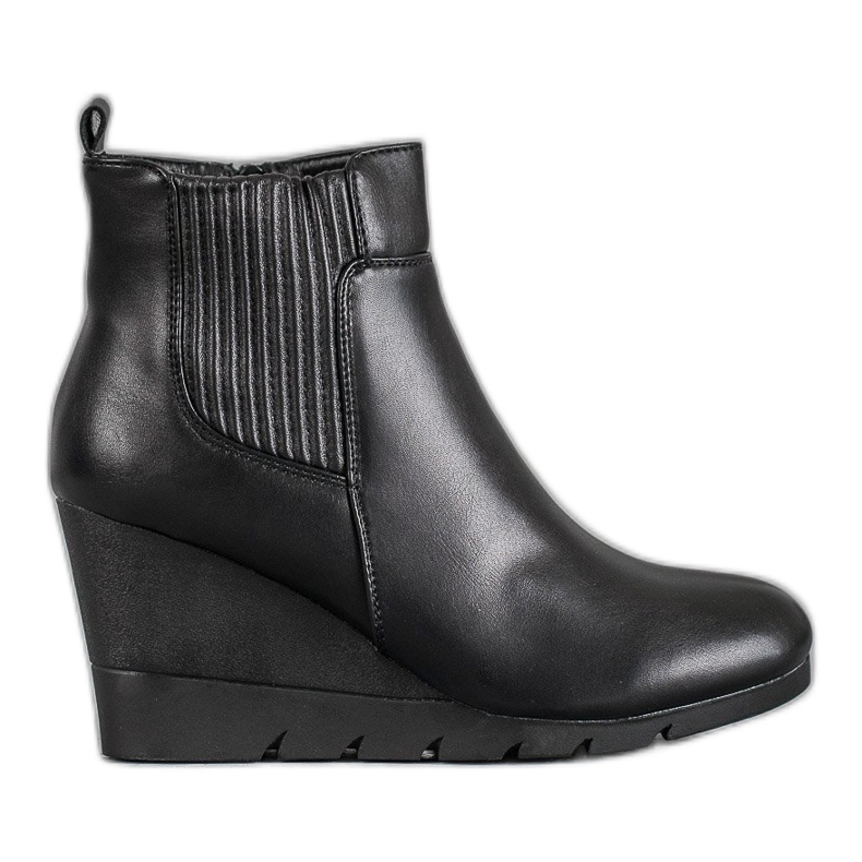 SHELOVET Keilstiefel rot