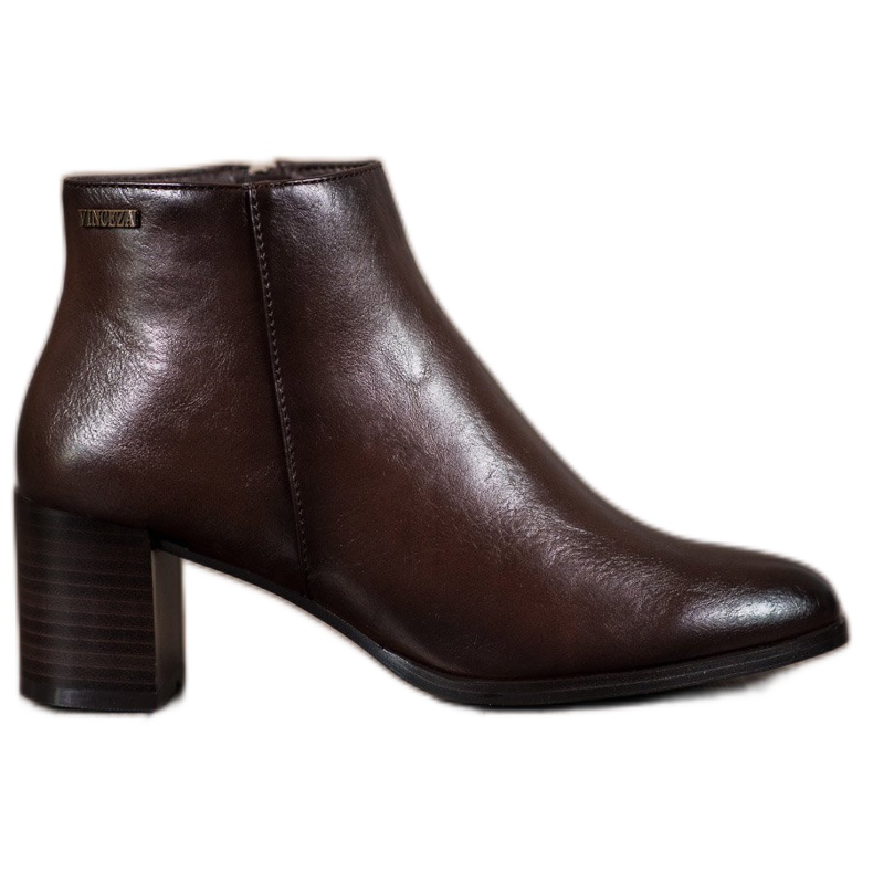 Stiefel auf einem Pfosten VINCEZA braun