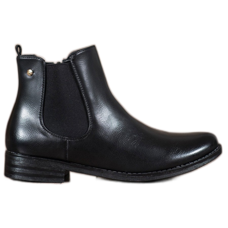 Bella Paris Lässige Chelsea-Boots schwarz