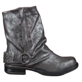 Seastar Bikerstiefel grau