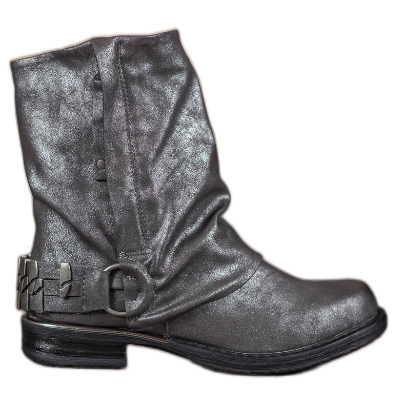 Seastar Bikerstiefel grau