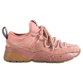 SHELOVET Sportschuhe zum Hineinschlüpfen rosa