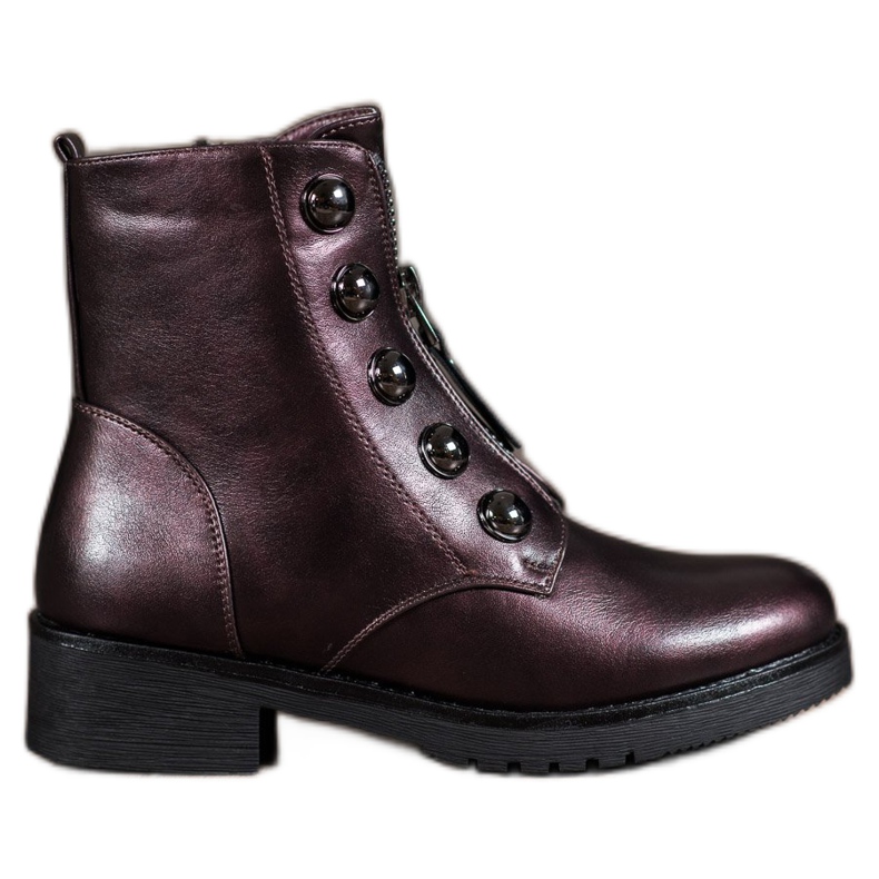 SHELOVET Stiefeletten mit Reißverschluss mehrfarbig