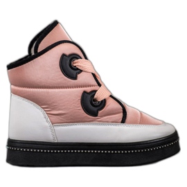 Weide Rosa Schneestiefel