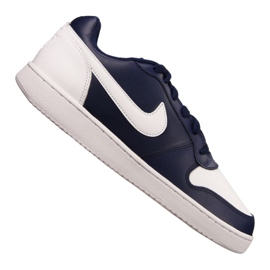 Nike Ebernon Low M AQ1775-401 Schuhe weiß marineblau