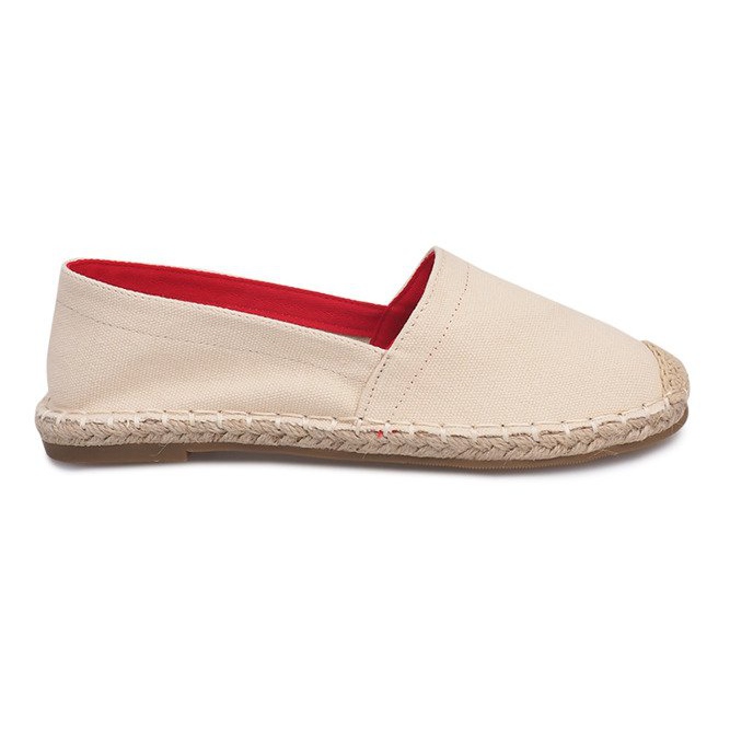Espadrilles Sandalen F169-6 Beige