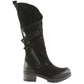 Badura Damenstiefel schwarz