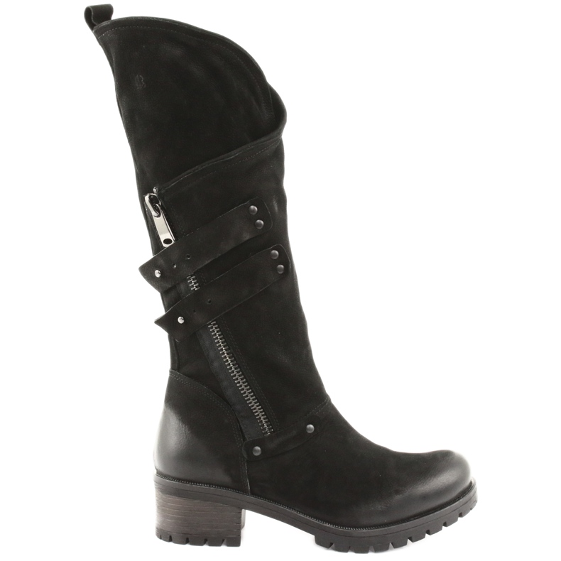 Badura Damenstiefel schwarz