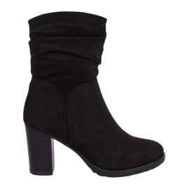 Schwarz 4581 Schwarze High Heels