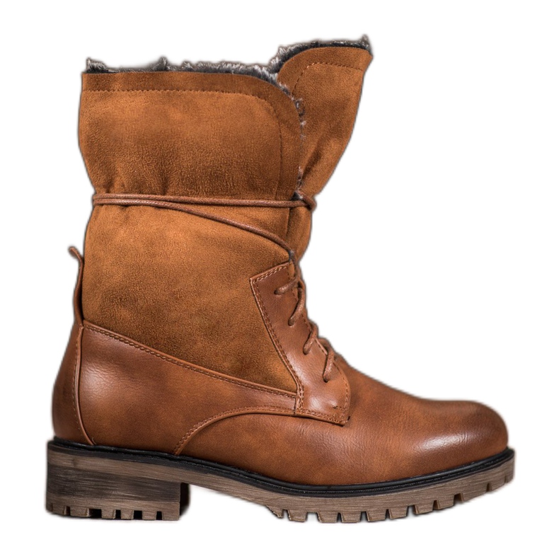 Seastar Stiefel mit aufgerolltem Schaft braun