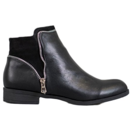 Anesia Paris Schwarze Damenstiefel