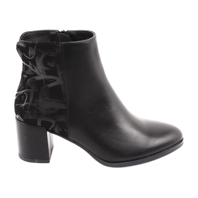 Stylische Stiefel auf der Post schwarz Sergio Leone 521
